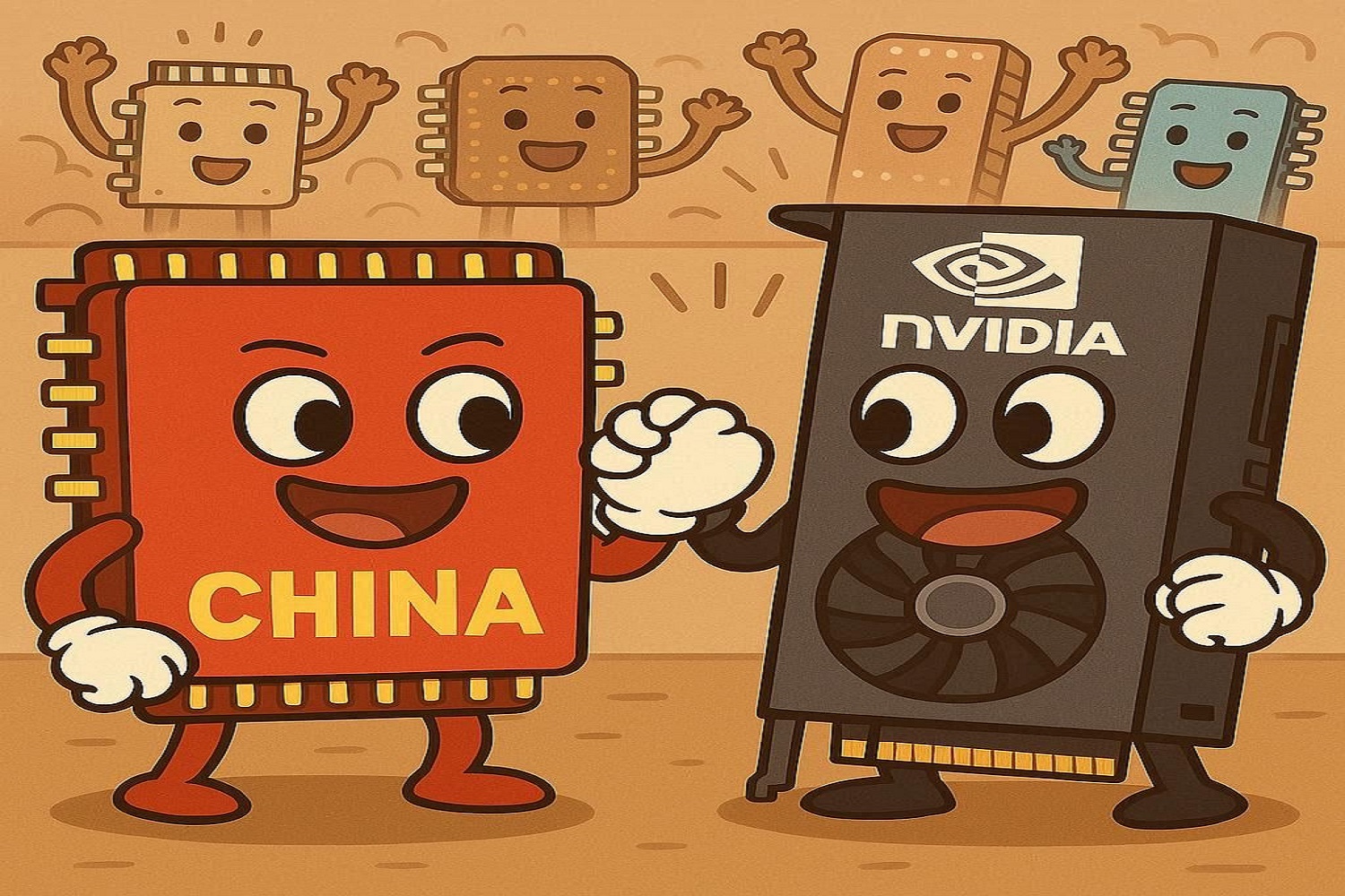 Chinese chips vs. Nvidia